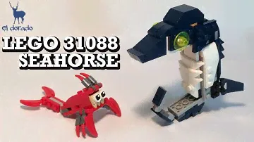 Lego Creator 31088 AlternativeBuild  - Seahorse in DeepSeaCreatures SpeedBuild-Construction eldorado