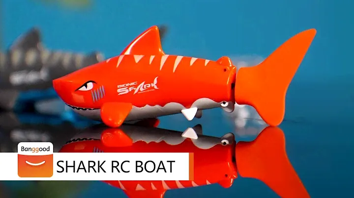 Shark RC Boat Remote Control Racing Water Speed Boat Children Model Toy- Shop on Banggood